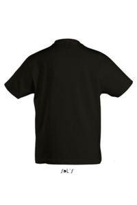 Organic Kids | T Shirt publicitaire pour enfant Noir 2