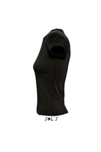 Organic Women | T Shirt publicitaire pour femme Noir 3