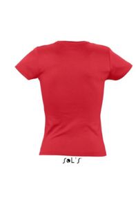 Organic Women | T Shirt publicitaire pour femme Rouge 2