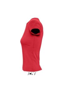 Organic Women | T Shirt publicitaire pour femme Rouge 3