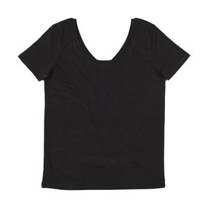 Paguho | T Shirt publicitaire pour femme Noir