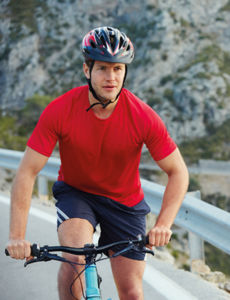 Performance T | T Shirt publicitaire pour homme Rouge 2