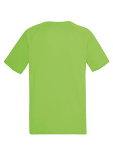 Performance T | T Shirt publicitaire pour homme Vert citron 2