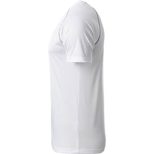 Piba | T Shirt publicitaire pour homme Blanc Argent 3