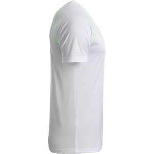Piba | T Shirt publicitaire pour homme Blanc Vert vif 2