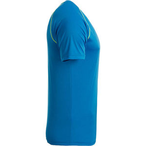 Piba | T Shirt publicitaire pour homme Bleu vif Jaune Vif 2