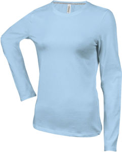 Pissi | T Shirt publicitaire pour femme Bleu ciel