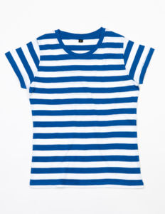 Piyi | T Shirt publicitaire pour femme Bleu Classique Blanc 2
