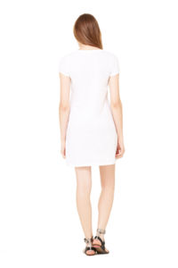 Punno | T Shirt publicitaire pour femme Blanc 3