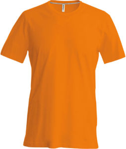 Qely | T Shirt publicitaire pour homme Orange