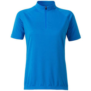 Qixi | T Shirt publicitaire pour femme Bleu vif