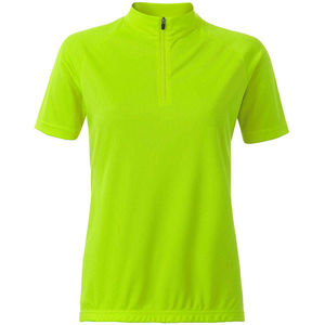 Qixi | T Shirt publicitaire pour femme Jaune Vif