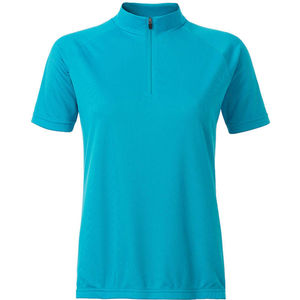 Qixi | T Shirt publicitaire pour femme Turquoise