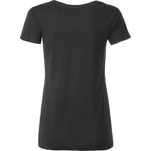 Qybu | T Shirt publicitaire pour femme Noir 3