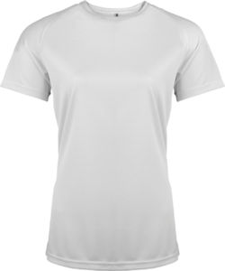 Qype | T Shirt publicitaire pour femme Blanc