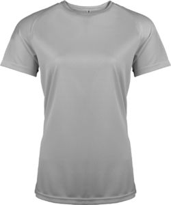 Qype | T Shirt publicitaire pour femme Gris