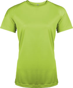Qype | T Shirt publicitaire pour femme Lime