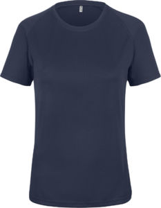 Qype | T Shirt publicitaire pour femme Marine