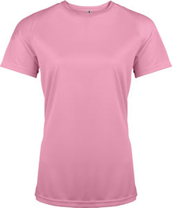 Qype | T Shirt publicitaire pour femme Rose foncé