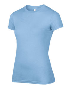 Qysoo | T Shirt publicitaire pour femme Bleu clair 2