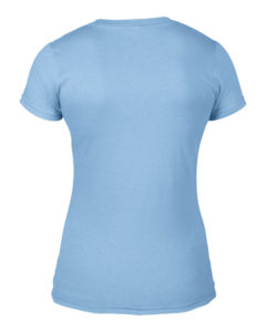 Qysoo | T Shirt publicitaire pour femme Bleu clair 3
