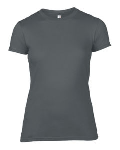 Qysoo | T Shirt publicitaire pour femme Charbon De Bois 1