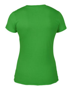 Qysoo | T Shirt publicitaire pour femme Lime Neon 7