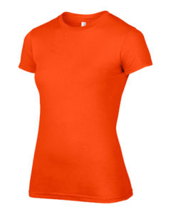 Qysoo | T Shirt publicitaire pour femme Orange 2