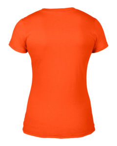 Qysoo | T Shirt publicitaire pour femme Orange 3