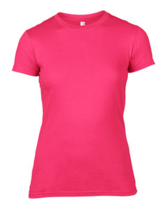Qysoo | T Shirt publicitaire pour femme Rose Vif 2