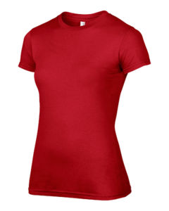 Qysoo | T Shirt publicitaire pour femme Rouge 2