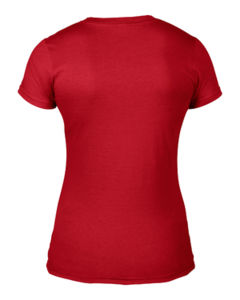 Qysoo | T Shirt publicitaire pour femme Rouge 3
