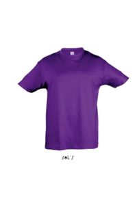 Regent Kids | T Shirt publicitaire pour enfant Violet foncé