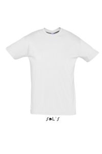 Regent | T Shirt publicitaire pour homme Blanc Chiné
