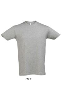 Regent | T Shirt publicitaire pour homme Gris chiné