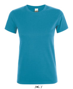 Regent Women | T Shirt publicitaire pour femme Aqua bleu