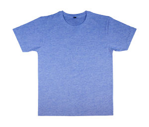 Reioro | T Shirt publicitaire pour homme Bleu chiné 1