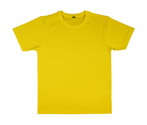 Reioro | T Shirt publicitaire pour homme Jaune 1