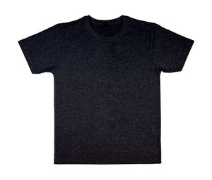 Reioro | T Shirt publicitaire pour homme Noir Mélangé 1