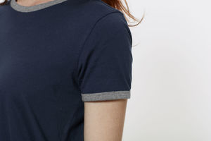 Returns | T Shirt publicitaire pour femme Bleu marine 6