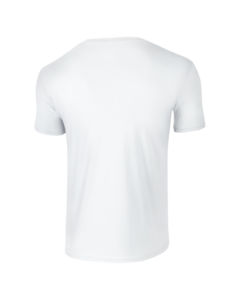 Ring Spun | T Shirt publicitaire pour homme Blanc 5