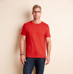 Ring Spun | T Shirt publicitaire pour homme Rouge 1
