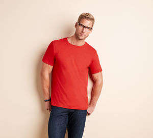 Ring Spun | T Shirt publicitaire pour homme Rouge 2