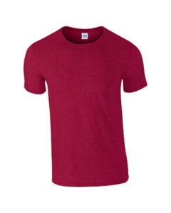 Ring Spun | T Shirt publicitaire pour homme Rouge foncé 3