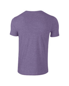 Ring Spun | T Shirt publicitaire pour homme Violet Mélangé 5