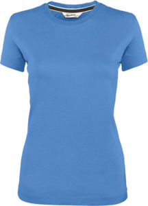 Roone | T Shirt publicitaire pour femme Bleu