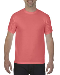 Ruwava | T Shirt publicitaire pour homme Rouge fluo Orange 1