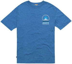 Sarek | T Shirt publicitaire pour homme Bleu bruyère 4
