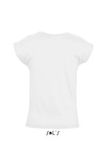 Scoop | T Shirt publicitaire pour femme Blanc 2