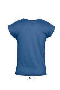 Scoop | T Shirt publicitaire pour femme Indigo 2